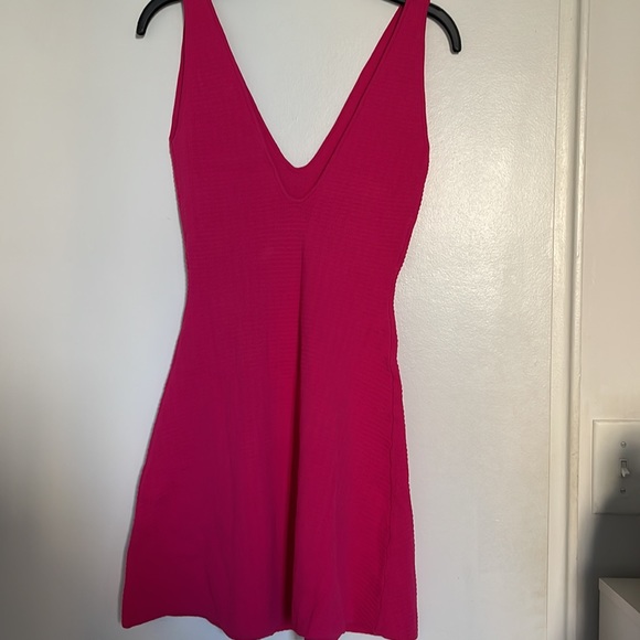 Stunning Raspberry knit dress - Picture 4 of 6